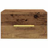 Bedside Cabinet 2 pcs Old Wood 35 x 35 x 20 cm Engineered Wood 863783