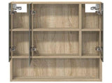 Bathroom Mirror Cabinet Sonoma Oak 60 x 14.5 x 70 cm 889185