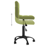 Swivel Office Chair Light Green Velvet 334358