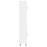 Bathroom Cabinet with Open Shelf HAARLEM White 30 x 31 x 190 cm 896815