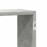 Wall Cube Shelf 5 Compartments Concrete Grey Engineered Wood 859998