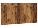 Bed Headboard Old Wood 120x1,5x80 cm Engineered Wood 856824