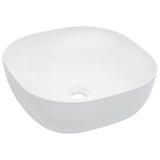 Wash Basin 42.5x42.5x14.5 cm Ceramic White 143917