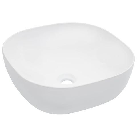 Wash Basin 42.5x42.5x14.5 cm Ceramic White 143917