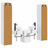 Bathroom Furniture Set 5 pcs High Gloss White 3406007