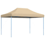 Foldable Party Tent Pop-Up Beige 410x279x315 cm 4005007