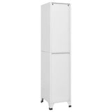 Locker Cabinet with 4 Compartments 38x45x180 cm 244475