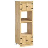 Cabinet SKI Honey Brown 66 x 58 x 207 cm Solid Pine Wood 42007567