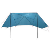 Car Tent with Roof Blue 308 x 215 x 220 cm Polyester and Steel 42028548