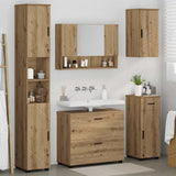Bathroom Furniture Set 5 pcs Artisan Oak 3393082