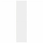 Wardrobe White 100x50x200 cm Engineered Wood 3307801