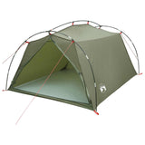 Tunnel Tent Olive Green 2-Person 185T Polyester with PU Coating 42019362