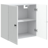Wall-Mounted Cabinet White 59 x 31 x 60 cm Engineered Wood 897895