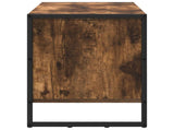 Shoe Cabinet Smoke Oak 60 x 35 x 44 cm Engineered Wood 886458