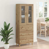 Highboard with Drawer Artisan Oak 69.5 x 34 x 180 cm 3416002