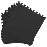Floor Mats 50 pcs Black 18 m EVA Foam 42040741