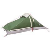 Backpacking Tent Green 2-Person 185T Polyester with PU Coating 42018574