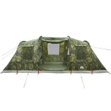 Camping Tent Tunnel 4-Person Camouflage Waterproof 4009415