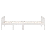 Children's Bed without Mattress White 80x200 cm Solid Wood Pine 855025