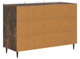 Sideboard Smoked Oak 89 x 34.5 x 82 cm Engineered Wood 894420