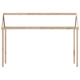 Kids' Bed Roof 207x95.5x159 cm Solid Wood Pine 846964