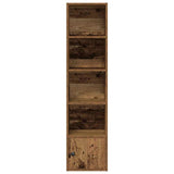 Bookcase Old Wood 31x24x127 cm Engineered Wood 860353