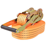 Ratchet Tie Down Straps 10 pcs 2 Tonnes 8mx50mm Orange 142663