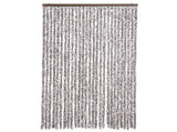 Insect Curtain Brown and Beige 118x220 cm Chenille 315131