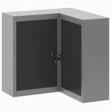 Tool Cabinet with Shelf Black and Grey 55 x 55 x 55 cm 4103467
