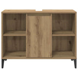 Bathroom Furniture Set 3 pcs Artisan Oak Engineered wood 3415945