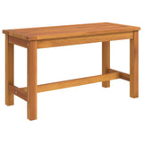 Garden Bench 80x35x45 cm Solid Wood Acacia 319418