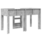 Bunk Bed for Kids Concrete Grey 75 x 190 cm Engineered wood 3410470