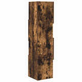 Corner Cabinet 25.5x25x102cm Engineered Wood Smoked Oak 889809