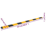 Speed Hump Yellow&Black 517x32.5x4 cm Rubber 3157049