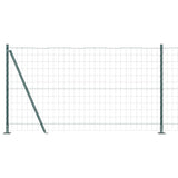 Welded Wire Fence with Concrete Base 10 x 1.2 m 3350829