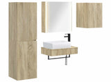 Bathroom Furniture Set 5 pcs Sonoma Oak 3407281