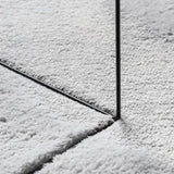 Rug HUARTE Short Pile Soft and Washable Grey 100x200 cm 375074