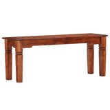 Bench 110 cm Solid Acacia Wood 286261