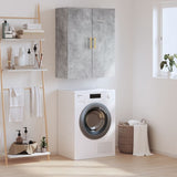 Wall Mounted Cabinet Concrete Grey 69.5x34x90 cm 828416