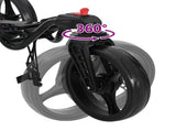Golf Trolley Folding Manual Black 110 x 60 x 132 cm Iron 42033586