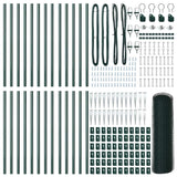 Welded Wire Fence with Spikes 50 x 0.5 m 3353119