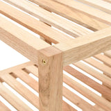 Bathroom Shelf Solid Walnut Wood 100x40x65 cm 247100