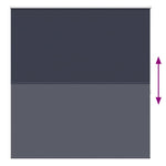 Roller Blind Blackout 160 x 175 cm Marine 240141