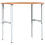 Workbench 100x60x cm Solid Wood Beech Rectangular 3309706