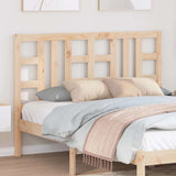 Bed Headboard 141x4x100 cm Solid Wood Pine 817835