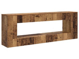 Console Table Striped Old Wood 155 x 29 x 74 cm Engineered Wood 899893