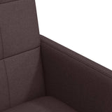 Dining Chairs with Wheels 2 pcs Dark brown 58 x 65 x 94 cm 42017833