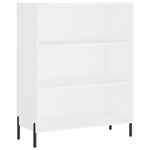 Highboard White 69.5x34x180 cm Engineered Wood 3196075