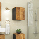Bathroom Wall Cabinet 38x33x48 cm Solid Wood Mango 351993