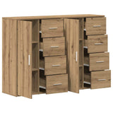 Sideboard 2 pcs Artisan Oak 60 x 31 x 84 cm Engineered Wood 3334312